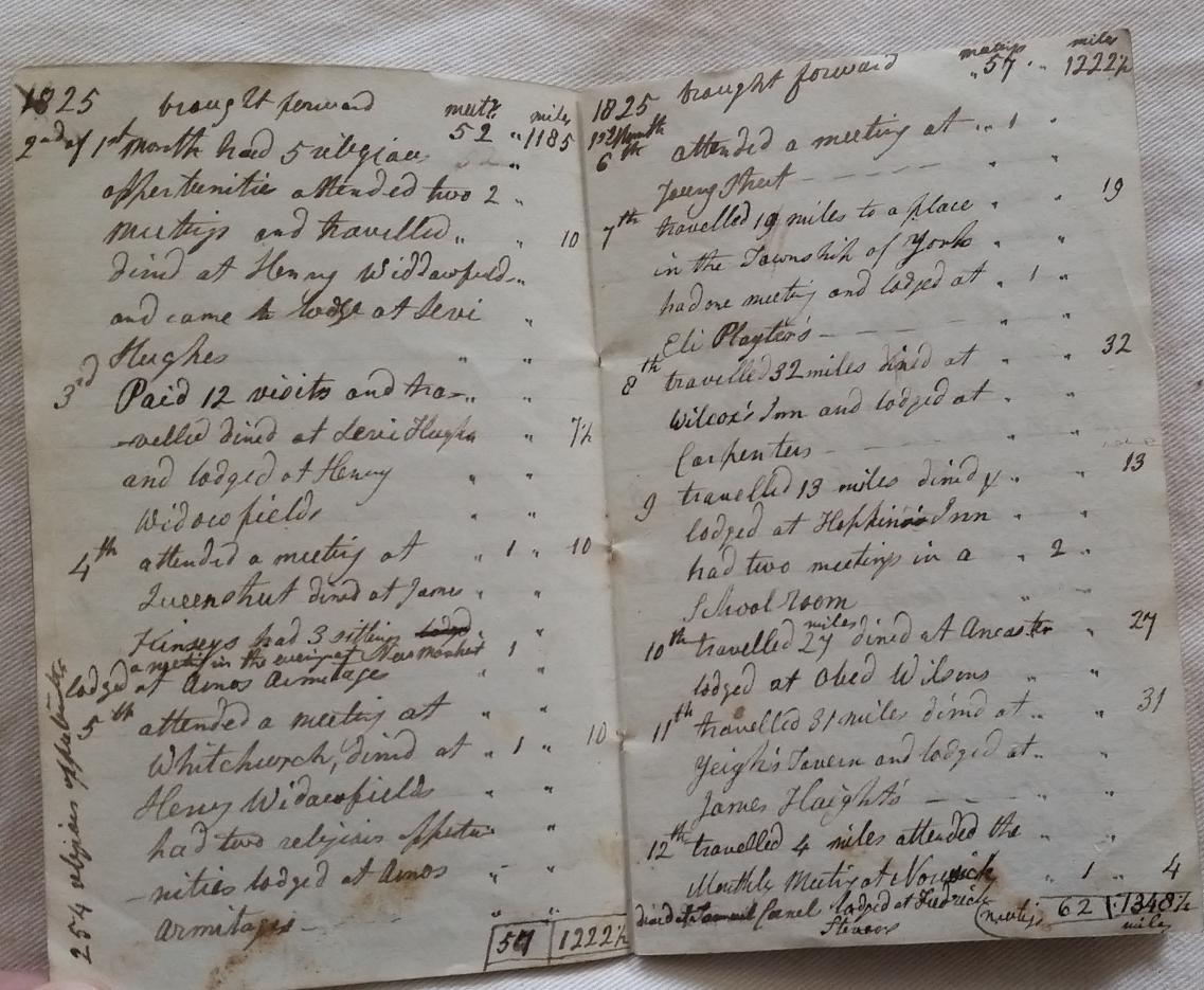 Preserving History: FHL  Provides CFHA with Digital Images of the Earliest Nine Partners Monthly Meeting Books (1769 – 1851).